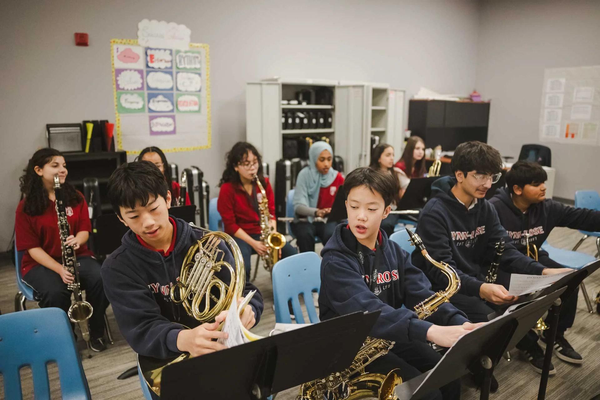 End-of-year music concert